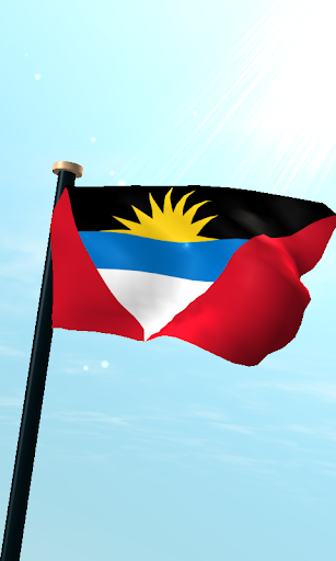 安提瓜和巴布达旗3D动态壁纸