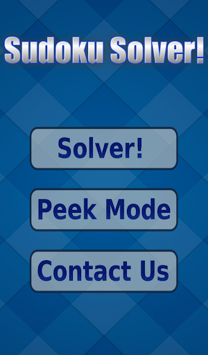 Sudoku solver