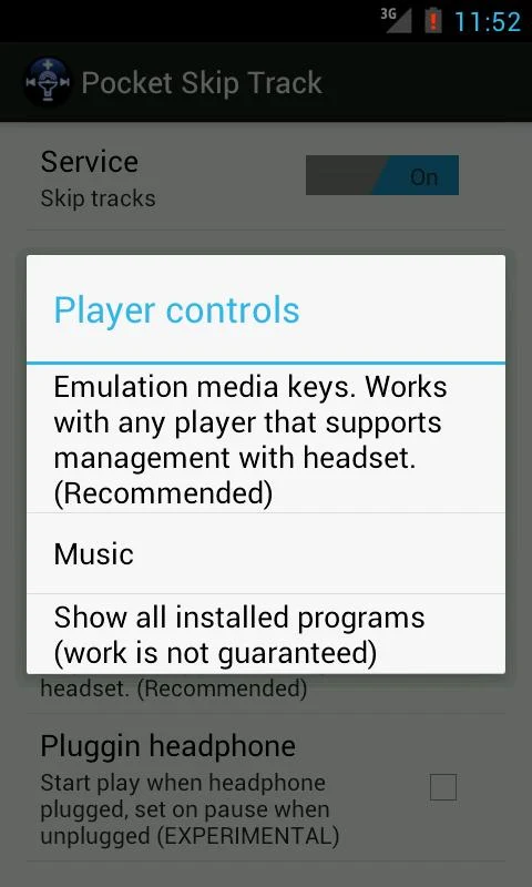 Pocket Skip Track - screenshot