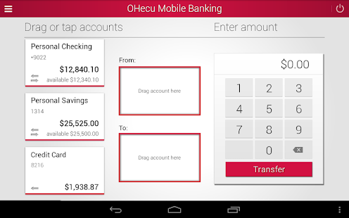 OHecu Mobile Banking Screenshots 7