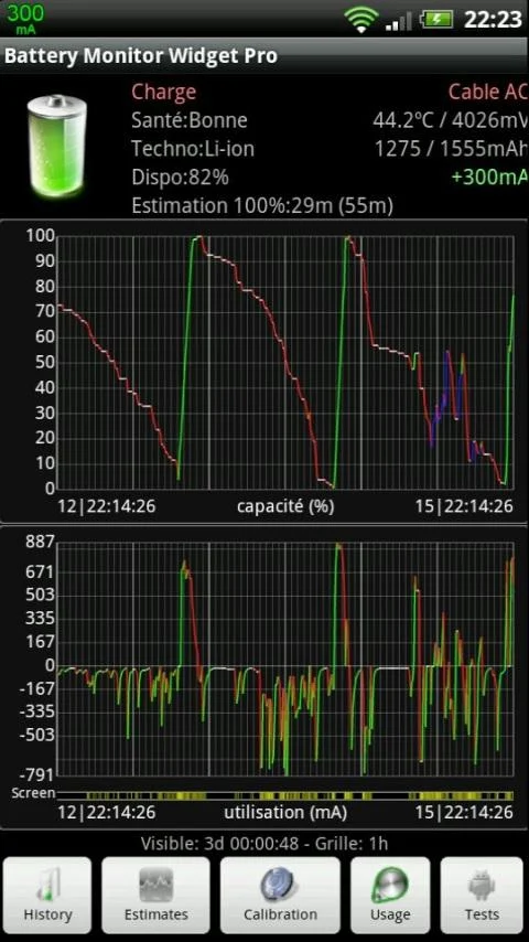 Battery Monitor Widget - screenshot