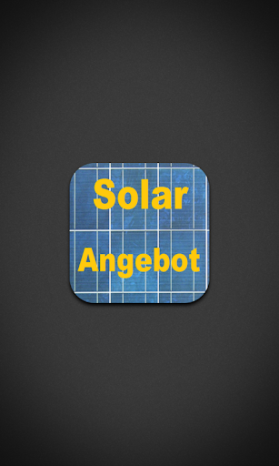 Solar Angebot
