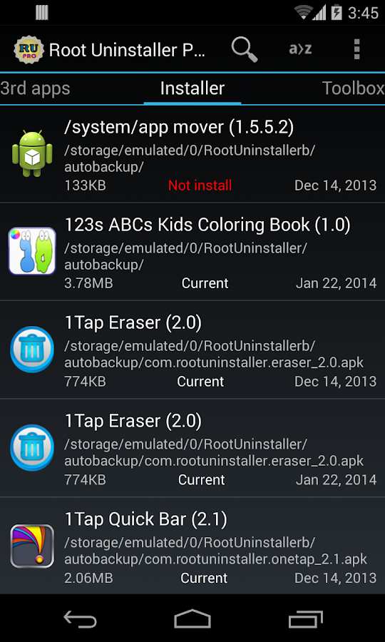    Root Uninstaller- screenshot  