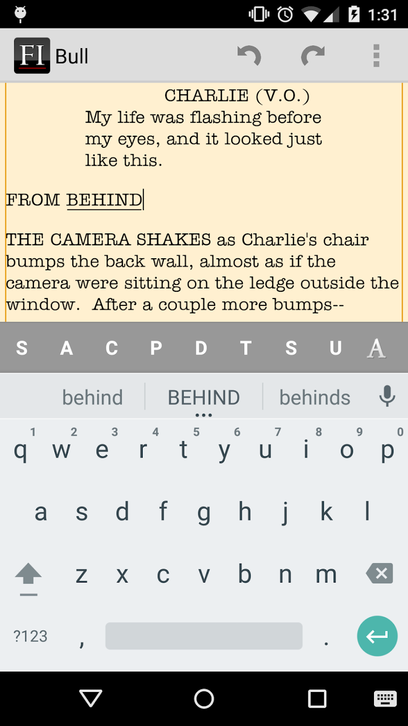 Fade In Mobile Screen 2