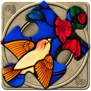 FlipPix Jigsaw - Stained Glass