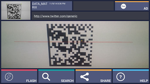 【免費工具App】DataMatrix二維QR條碼掃描器-APP點子