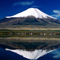 3D lovely Mount Fuji logo