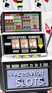 Free 3D Aces Wolf Slots APK for Android