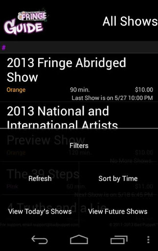 Orlando Fringe Guide 2015