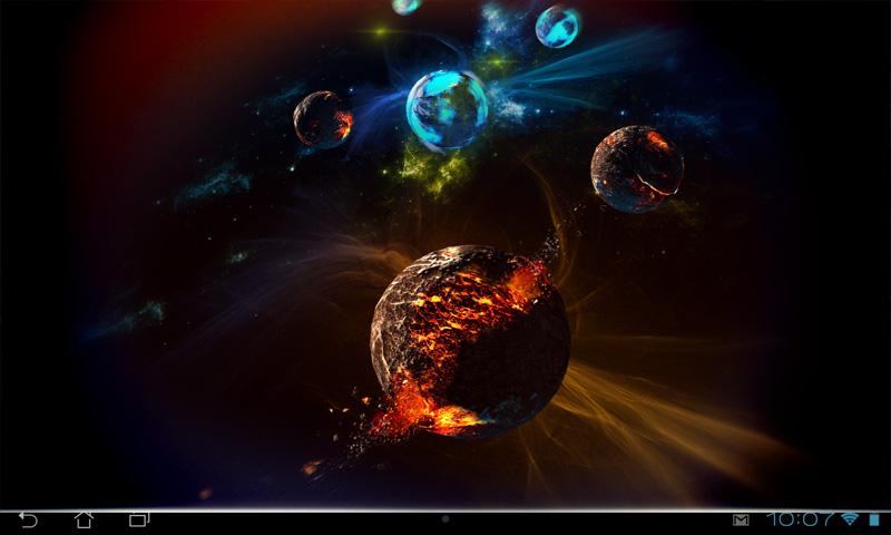 Deep Space 3D Pro lwp - screenshot
