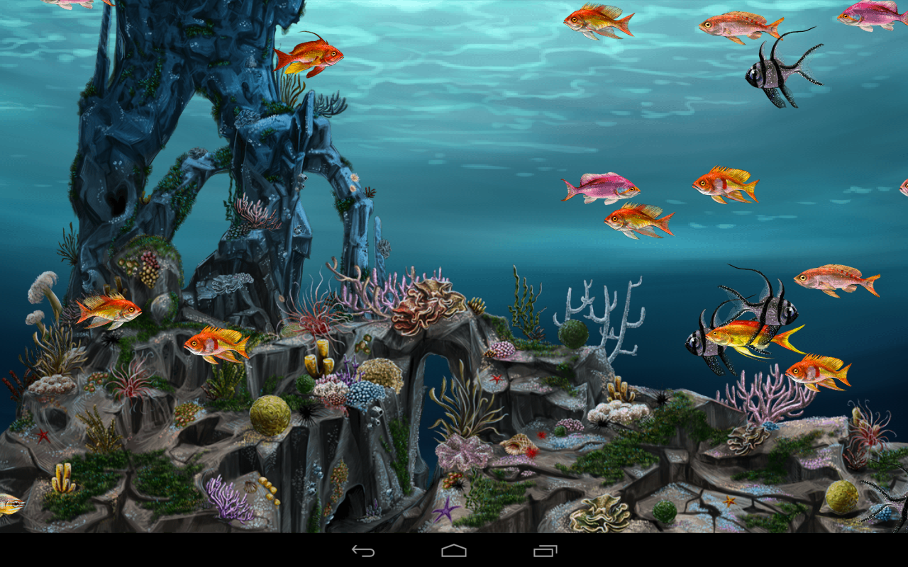  Wallpaper  Animasi  3d Aquarium  Bergerak Terlengkap Dan 