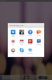 Press to Send Screenshots 5