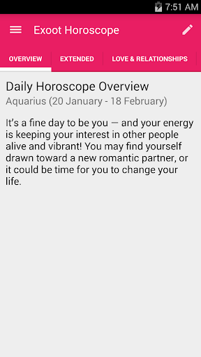 Exoot Horoscope