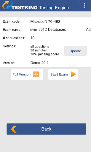 70-462 SQL Server Demo