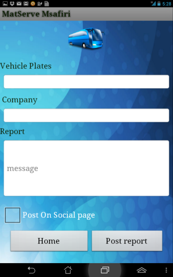   Matserve Msafiri- screenshot  