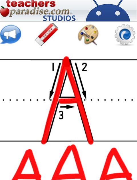 RE-CREANDO MI AULA : LA APP DE LA SEMANA: ABC HWT escritura para niños
