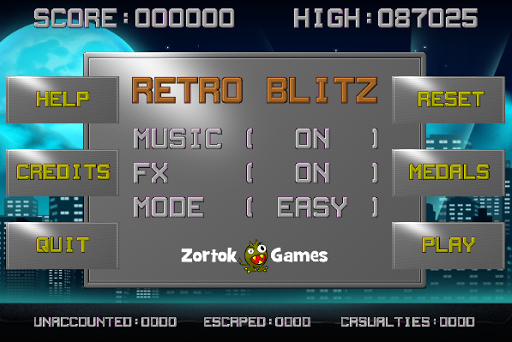 【免費街機App】Retro Blitz-APP點子