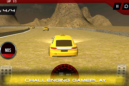 Speedy Cab Racer - Countryside