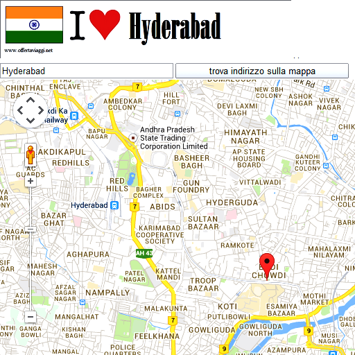 Hyderabad maps