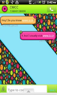 Free Download GO SMS THEME/ColorfulRetro APK for PC
