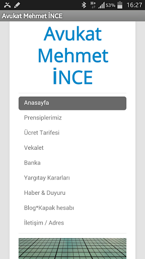 Avukat Mehmet İNCE