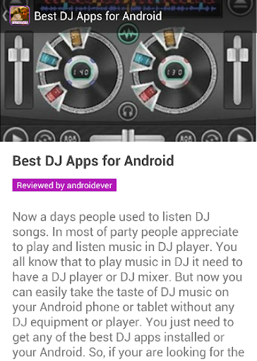 DJ Mix Player