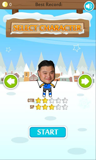 【免費街機App】Rich Really Can't Ski But...-APP點子