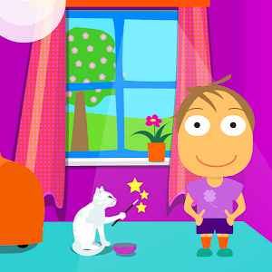 Boy and cat - for children 1.0