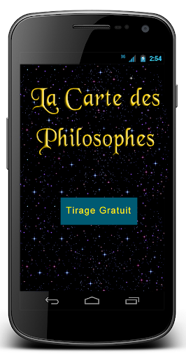 La carte des Philosophes