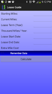 Free Download Lease Miles Tracker APK for Android
