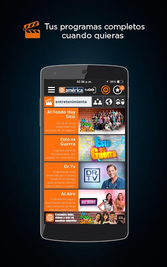 América tvGO - Android Apps on Google Play