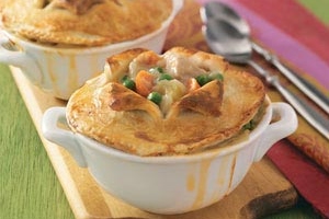 Makeover Chicken Potpies