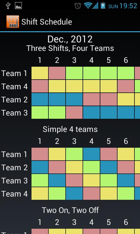 Shift Schedule + Alarm Clock - Android Apps on Google Play