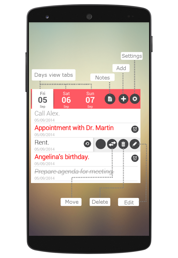 iPro ToDo Widget - screenshot