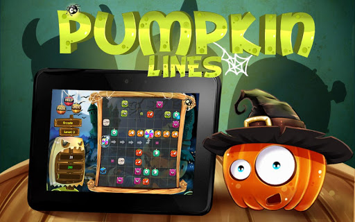 【免費棋類遊戲App】Pumpkin Lines Deluxe-APP點子