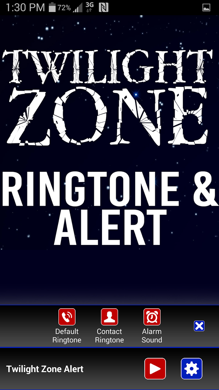 The Twilight Zone Ringtone Screen 2