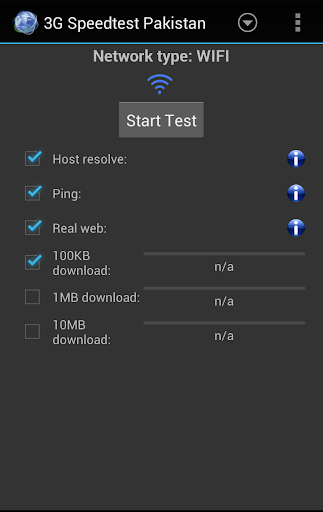 3G Speedtest Pakistan