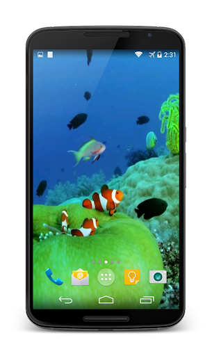 Aquarium Video Live Wallpaper