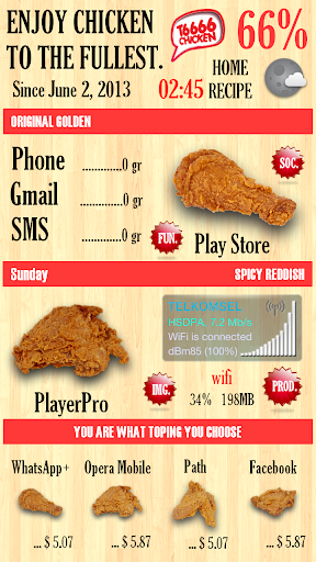 Chicken Theme for ssLauncher