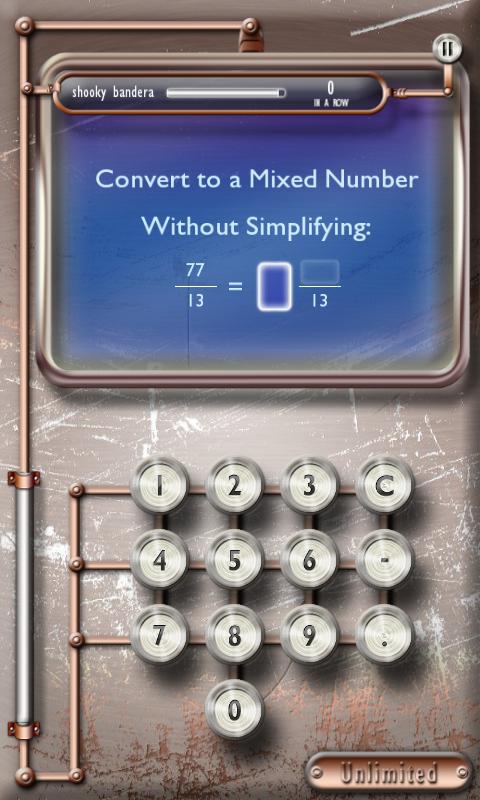 Mathemagica: Math School Screen 3