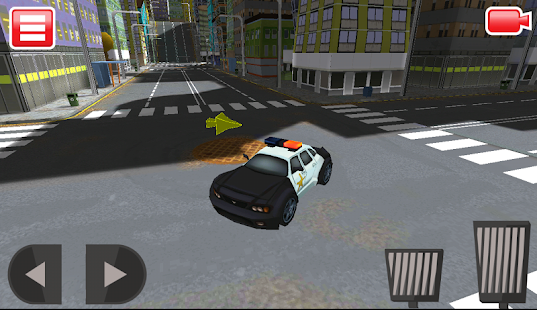 3D Police Car Chase