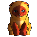 Cat runner. Kitty run and jump icon
