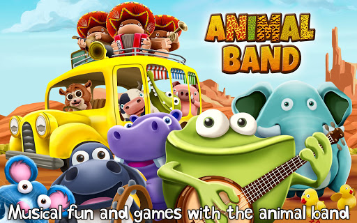 【免費娛樂App】Animal Band Free ~3D Music Toy-APP點子