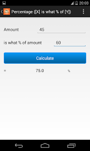 Percentage (%) Calculator Screenshots 4