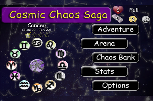 Cosmic Chaos Saga