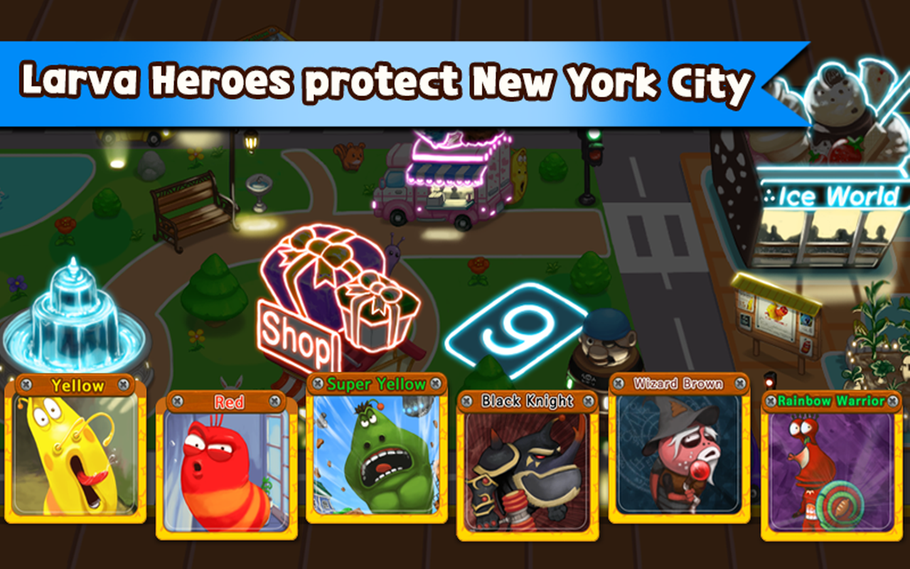 Larva Heroes: Lavengers 2014 - screenshot