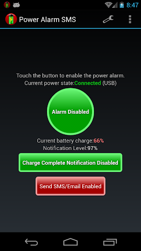 Power Alarm SMS