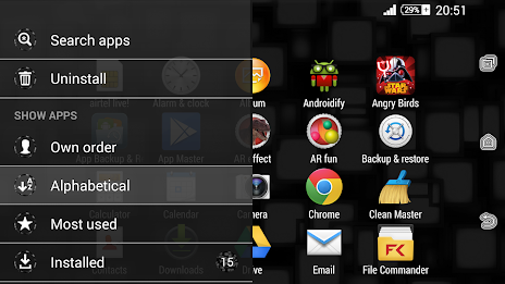 Xperien Theme Black Tiles poster 12