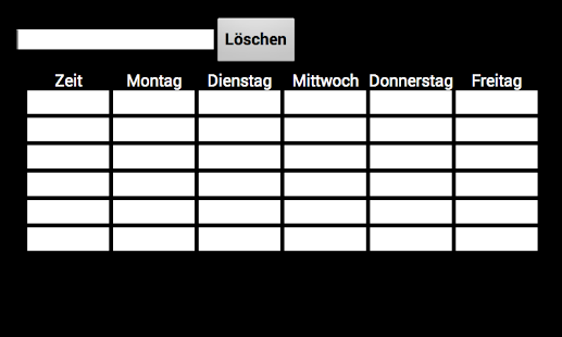Timetable Screenshots 6