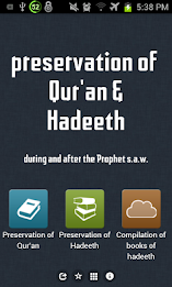 Preservation of Quran & Hadith poster 2